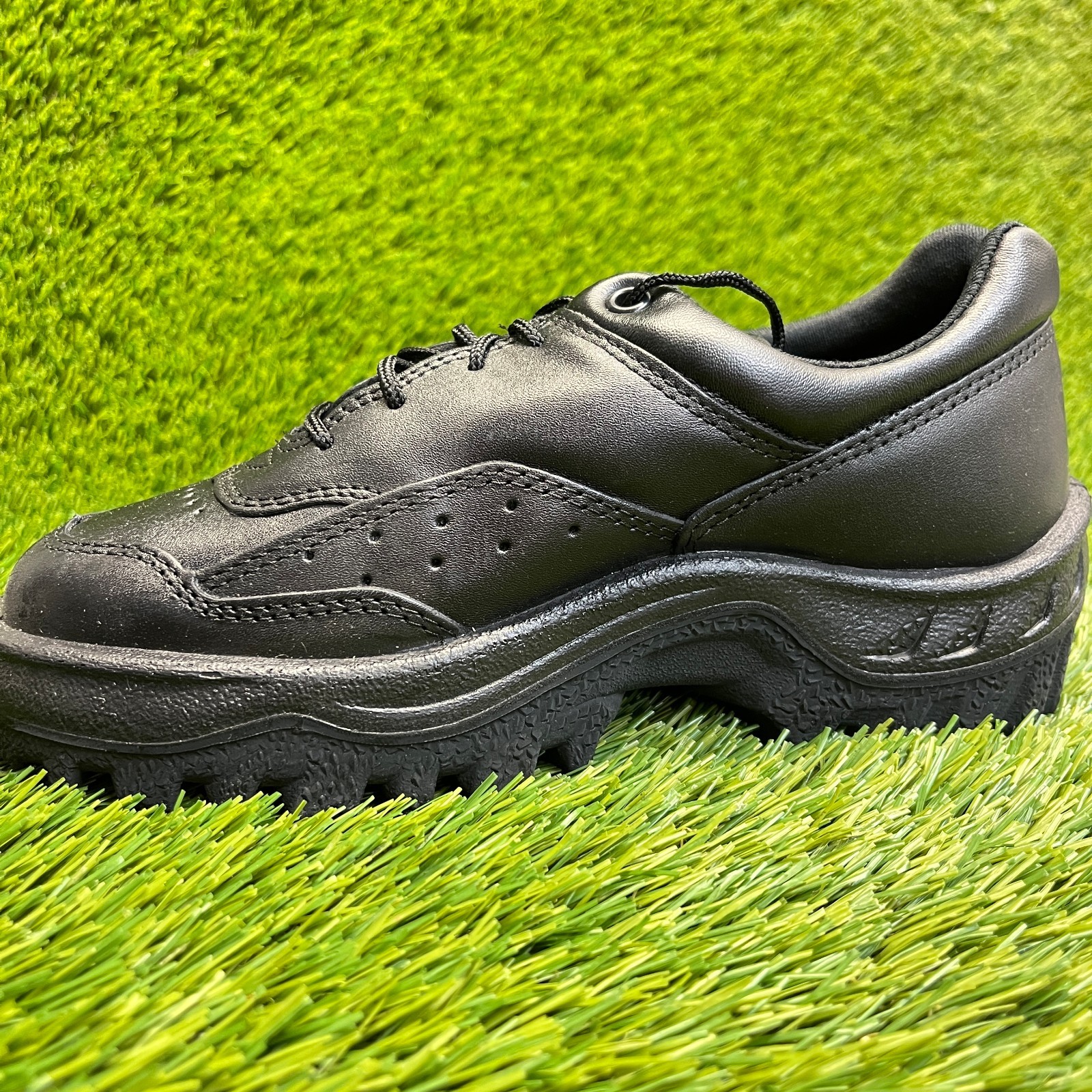 Rocky Postal TMC 5101 Womens Size 5 Black Leather Slip Resistant Oxford Shoes