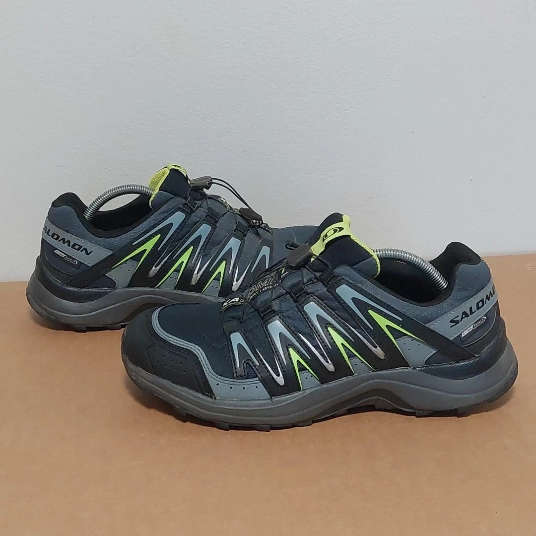 SALOMON XACOMP 7 CLIMA SHEILD Waterproof Mens SHOES HIKING TRAIL SIZE 11.5