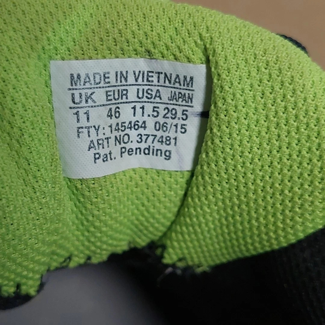 SALOMON XACOMP 7 CLIMA SHEILD Waterproof Mens SHOES HIKING TRAIL SIZE 11.5