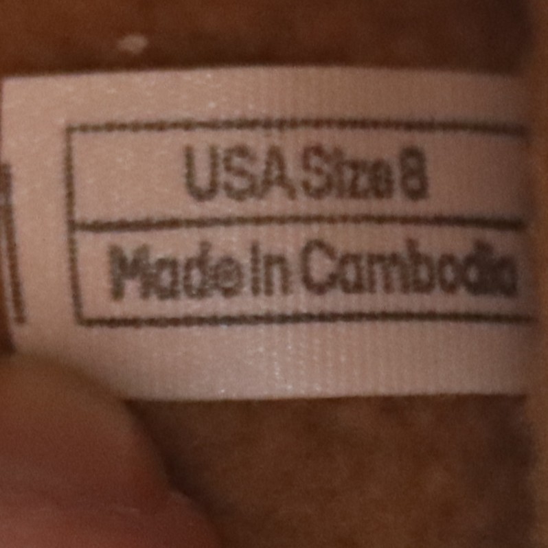 Bombas Saturday Suede Slip On Comfortable Grip Slippers In Camel Women’s Size 8