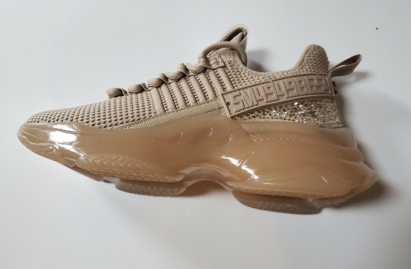 Steve Madden Women’s Maxima Blush Multi Sneaker SM NY 90 US 6