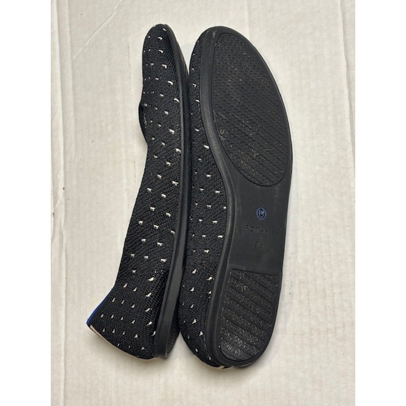 Rothy’s Women’s Flats Pindot Size 9.5 Recycled Materials Washable EUC