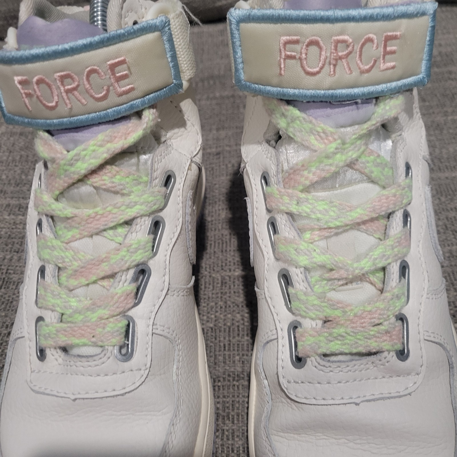 Nike Air Force 1 High Utility “Force i… CQ4810-111 Women’s Size 5 Off White