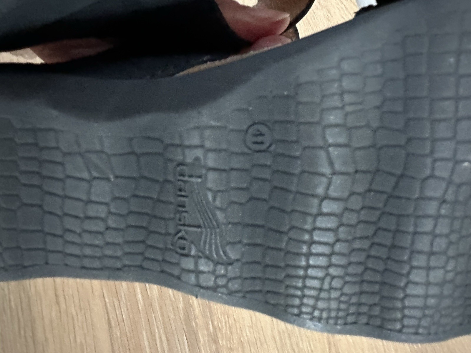Dansko Maddy Women’s Size EU 41 US 10-10.5 Sandals Leather Black Comfort Wedge