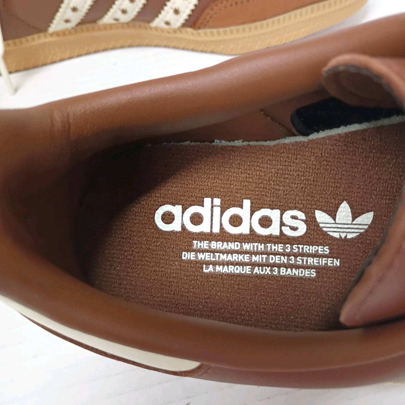 Adidas Samba OG Preloved Brown Cream Stars Women’s Sneakers JR8821 Sz7.5 NWT