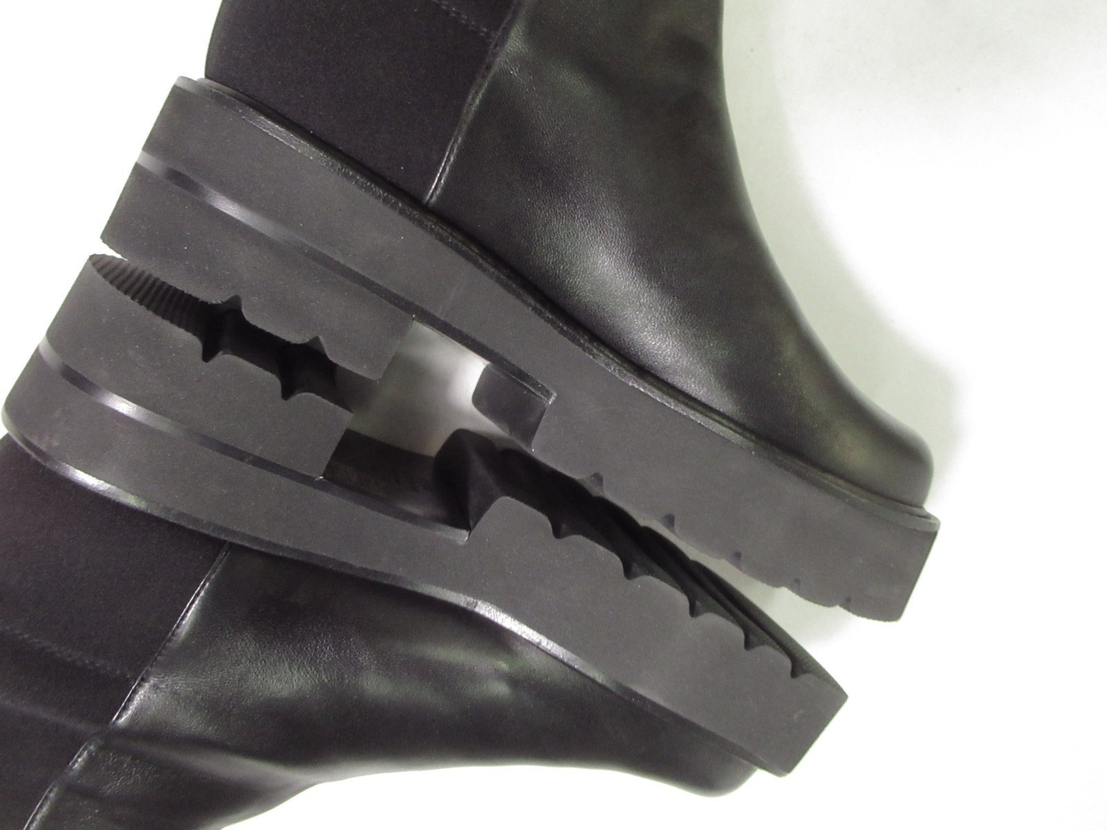 Stuart Weitzman 5050 Ultralift Boot Nappa Leather Stretch Womens US 6.5 and 7