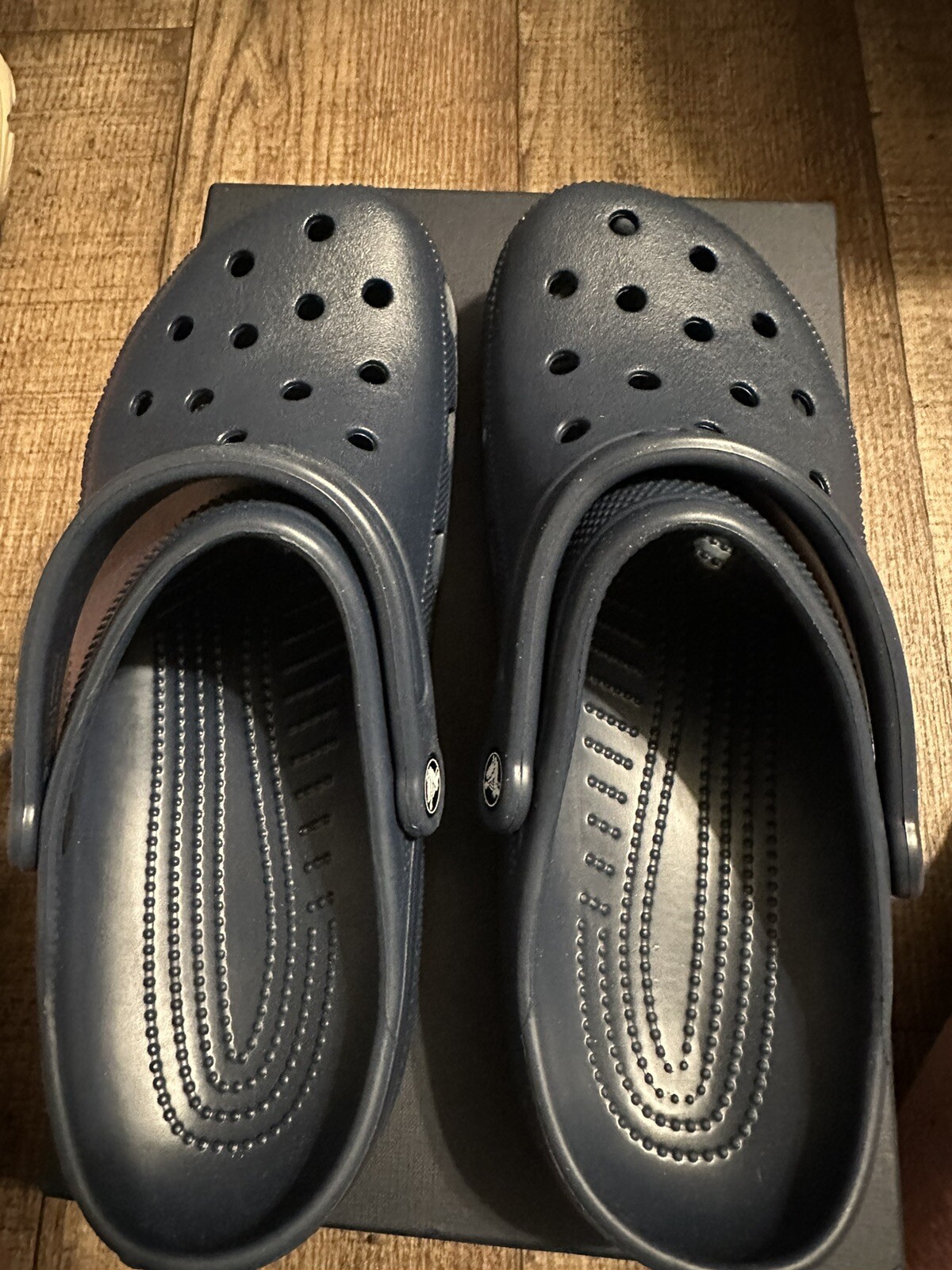 Brand New Original Crocs Unisex Adult Classic Clogs – Navy W13/M11