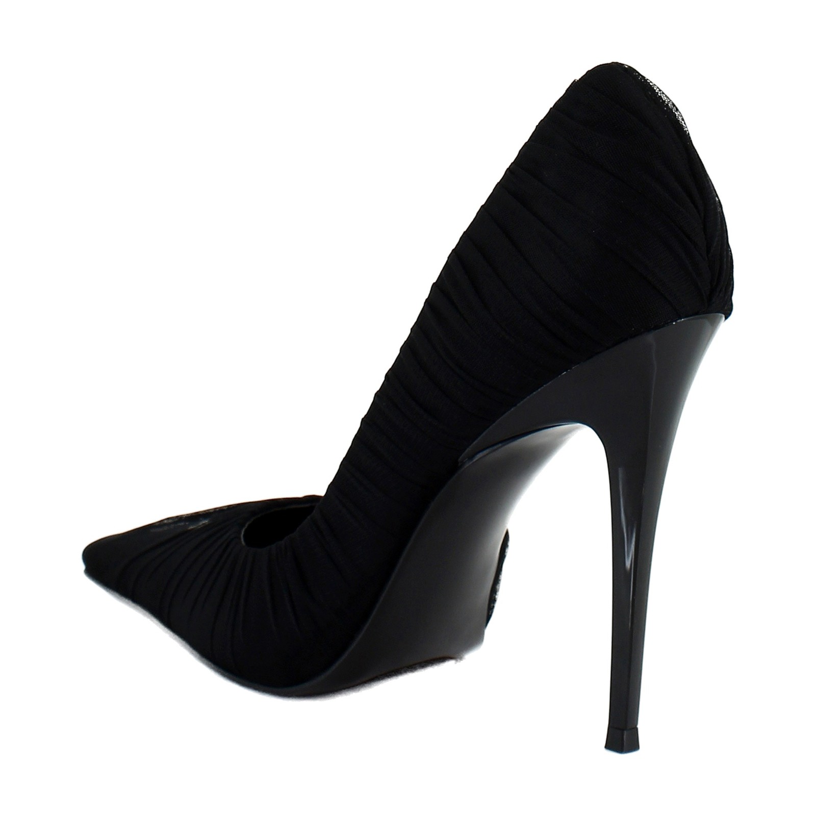 Steve Madden Elegant Womens Heels Black Leather
