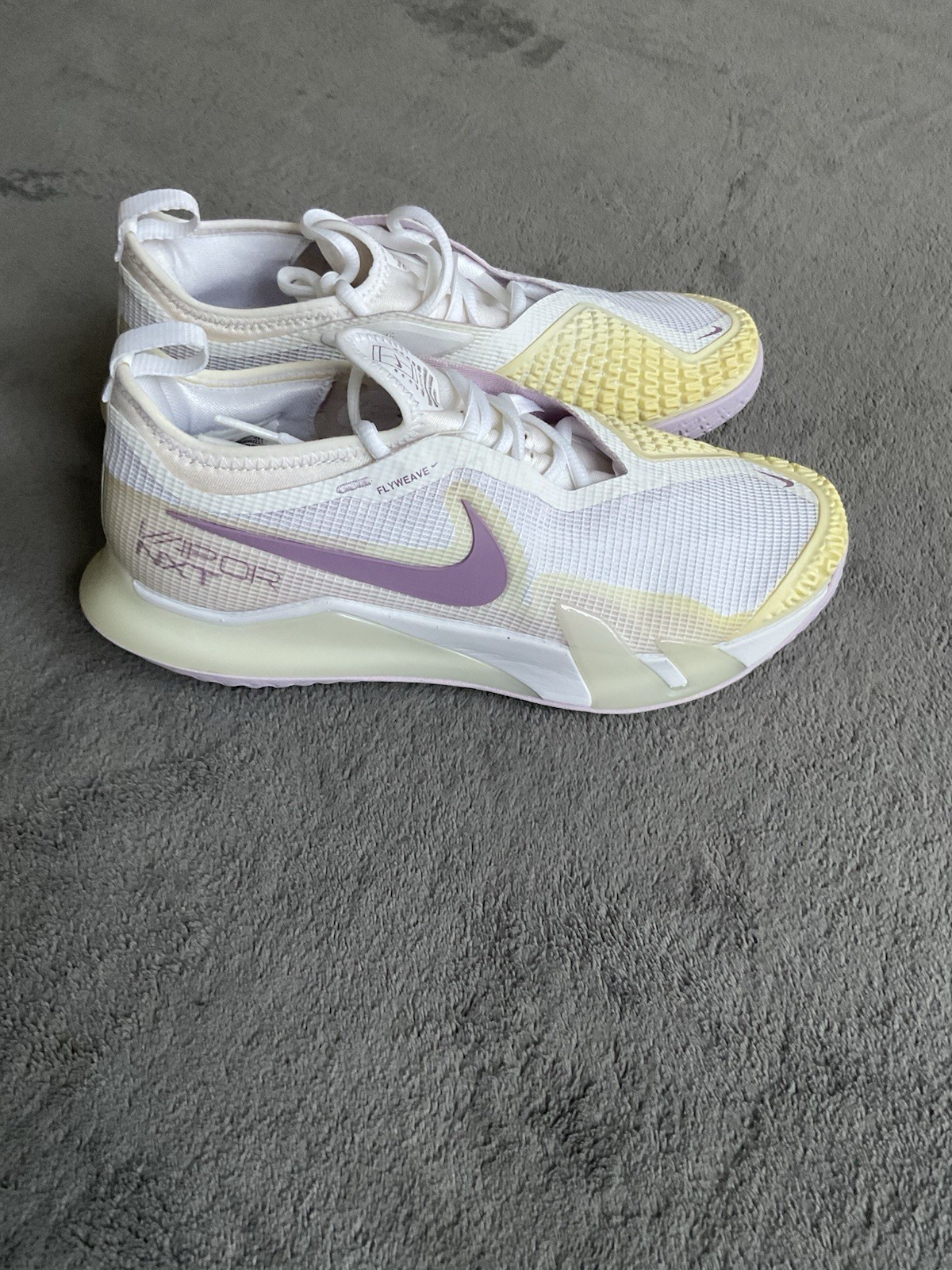 Nike Court React Vapor NXT Tennis Shoes CV0742-116 Women’s Size 7 White/Purple