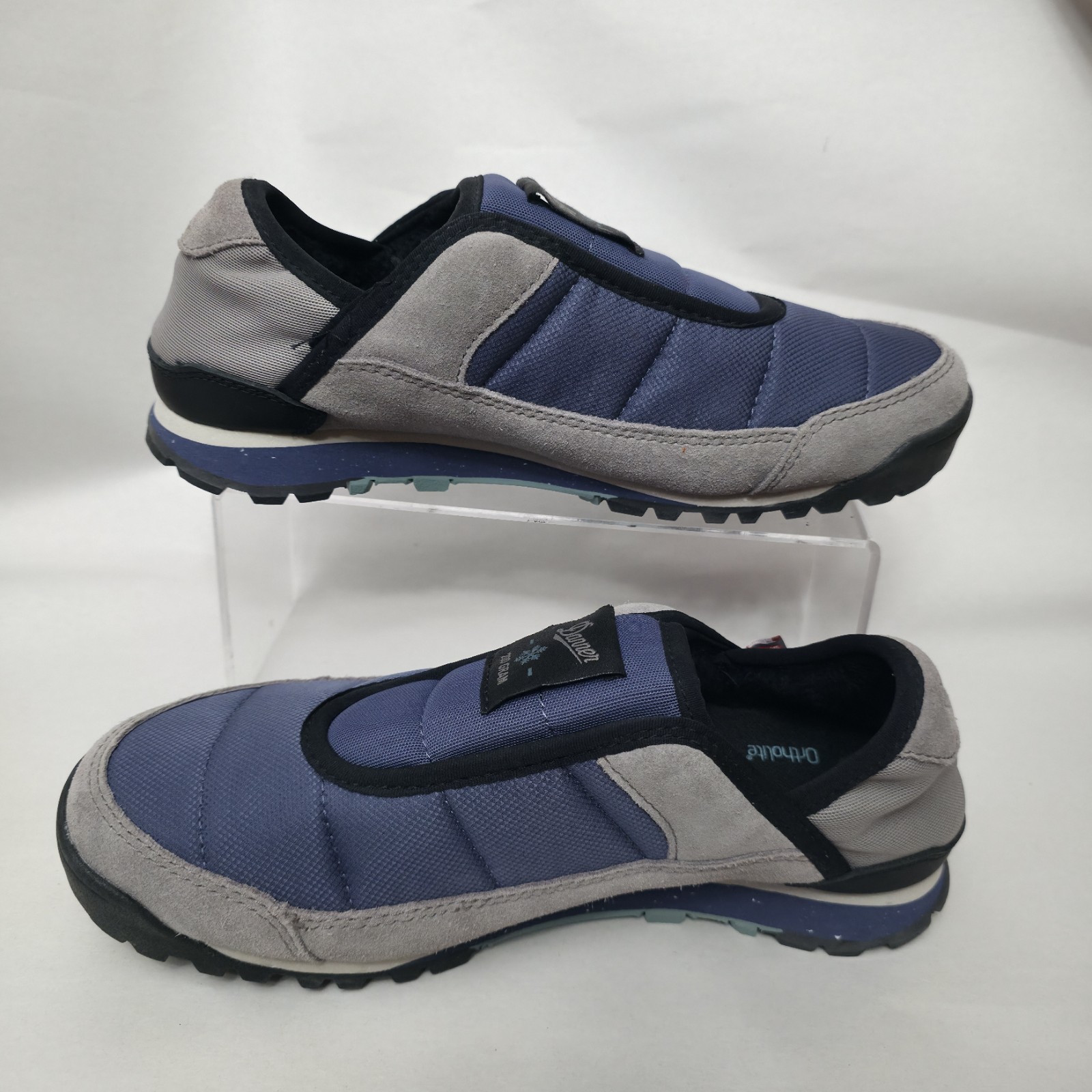 DANNER JAG LOFT (Sz 8.5) STEELE GRAY Blue 200G Insulated SHOES Womens 36941