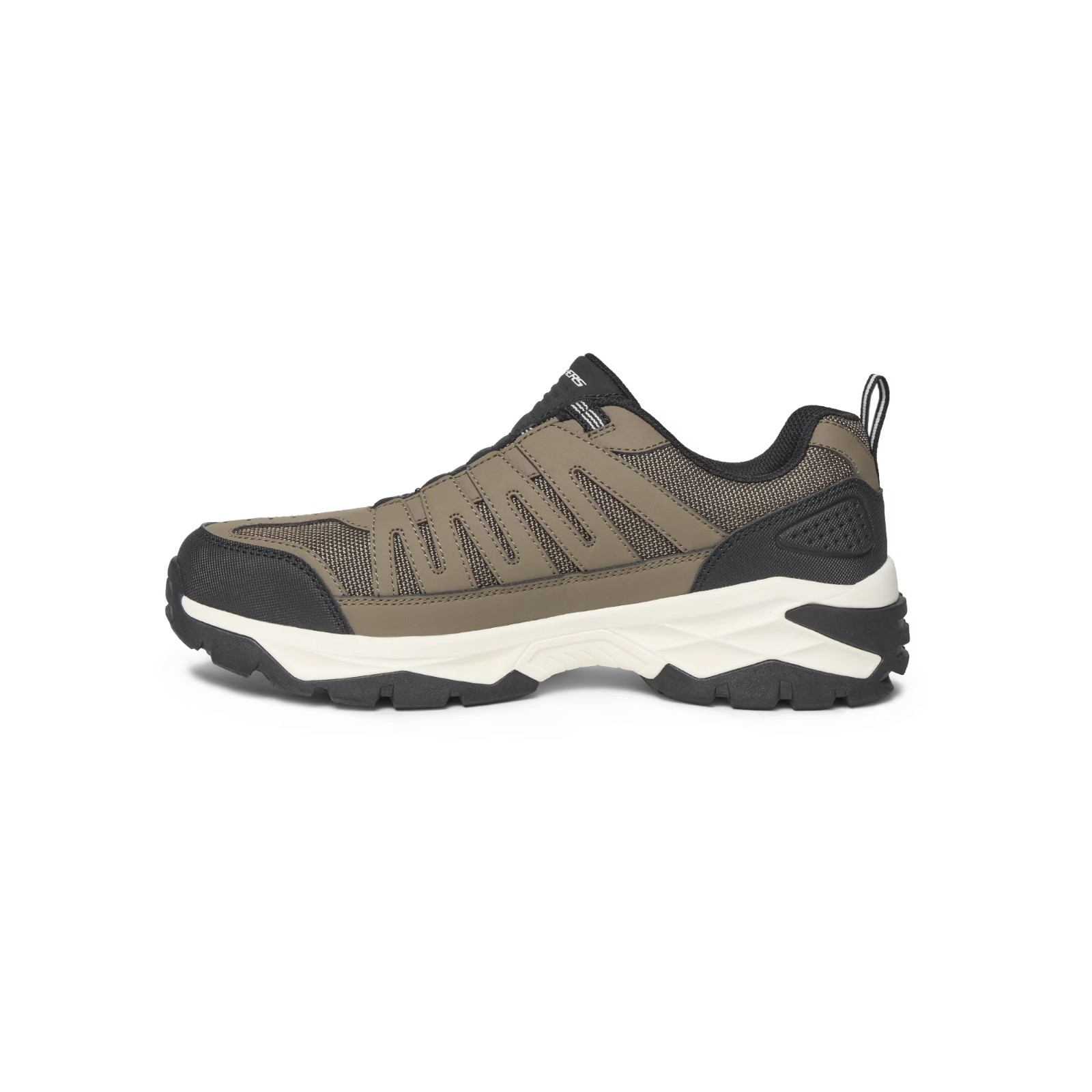 Skechers Men’s Brenn Slip-On Athletic Shoes Brown Color NEW FULL BOX