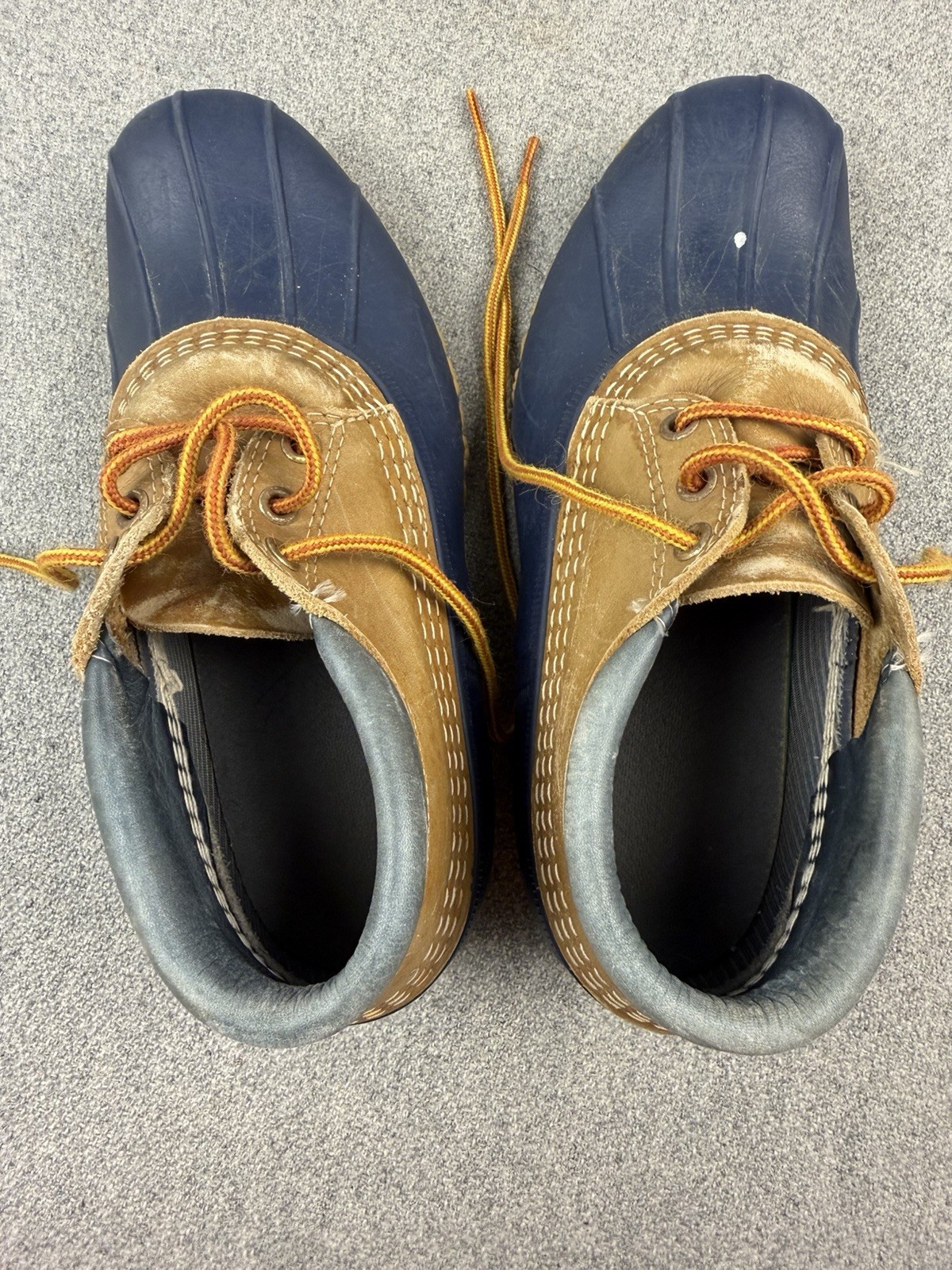 VTG LL Bean Duck Boots Women’s8.5 Gumshoe Hunting Waterproof Low Top Rubber