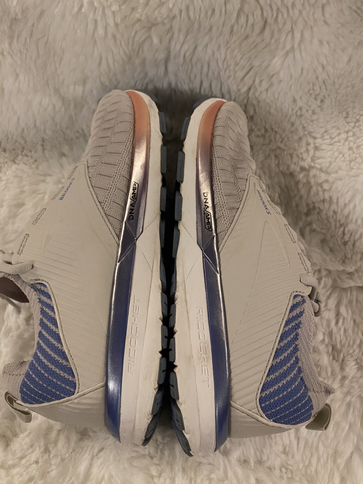 Brooks Ricochet 2 LE Gray Blue Sneakers 12003141B040 Women’s Shoes Size 7.5