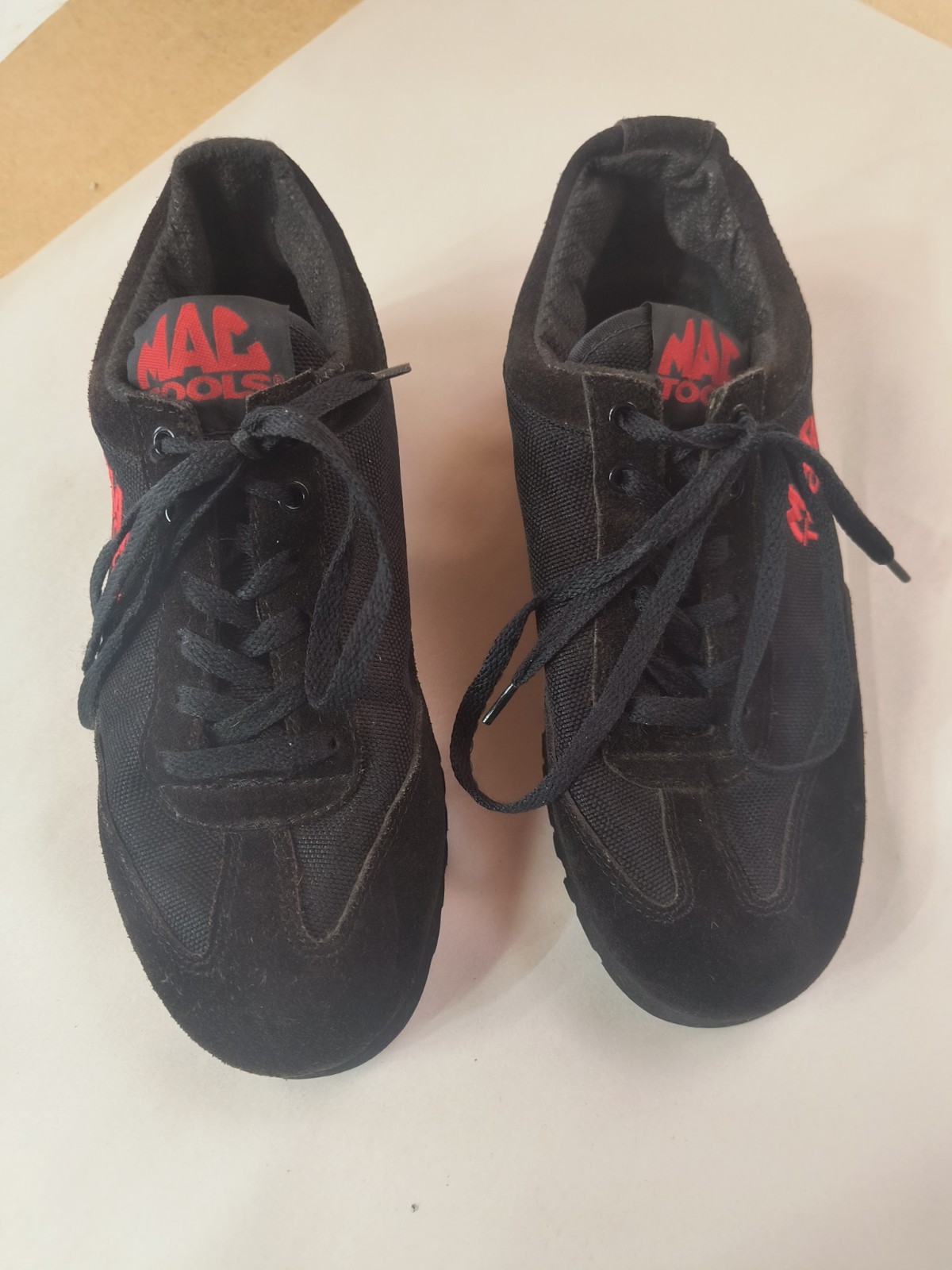 MAC TOOLS Low Crew Black Fastlane Shoes Sneakers MEN’S 8 WOMEN’S 10