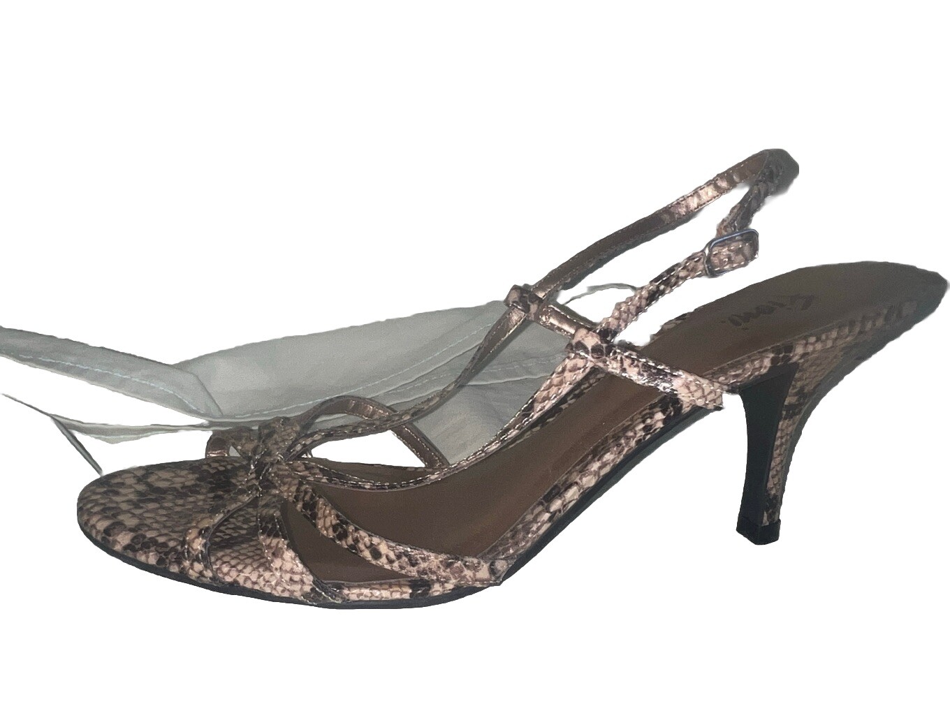 Fioni Size 9 Heels Animal Print Heel 3.25” #But4