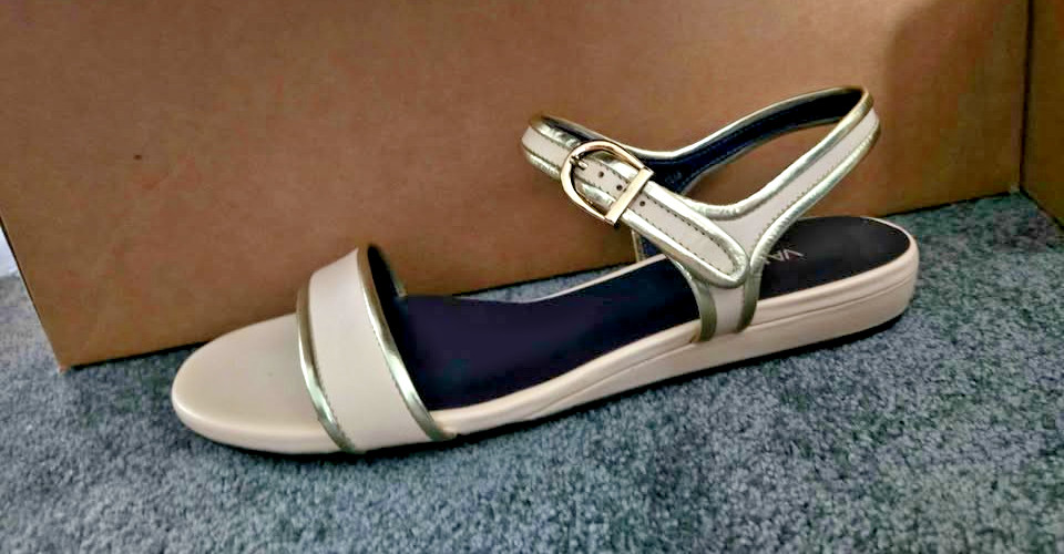 NIB: VANELi Purple Collection «Baylee» Leather Sandals (Women’s Size 12)