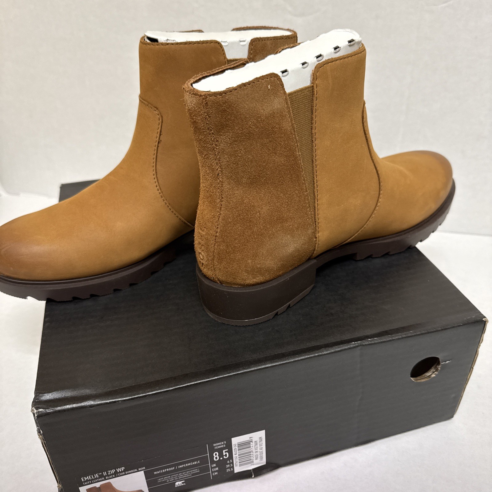 SOREL Boots Emelie II Zip WP Women’s Sz 8.5 Waterproof