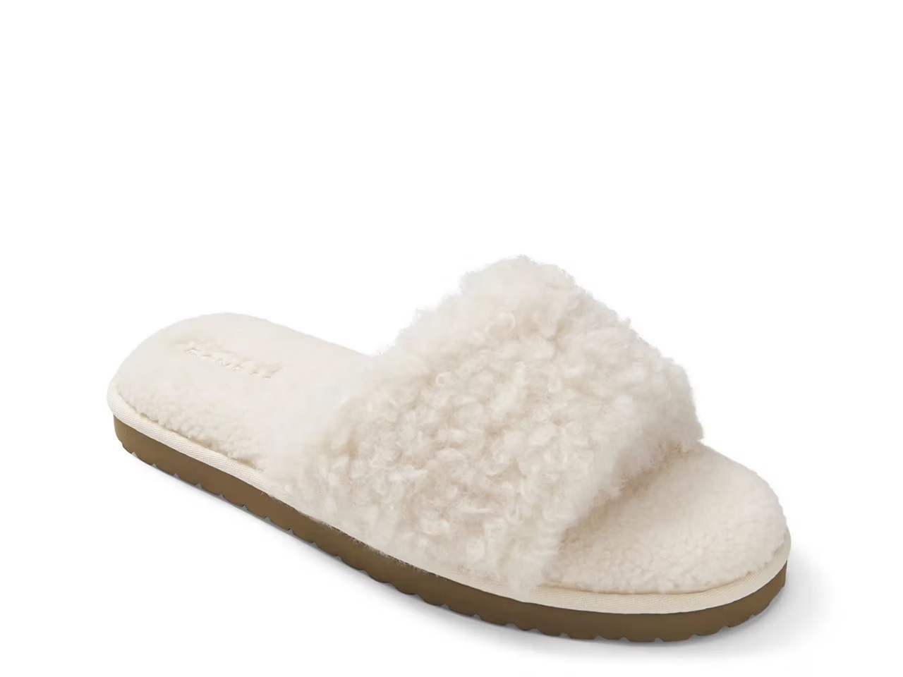 Bombas Women’s Plush Sunday Slide Slippers Cream