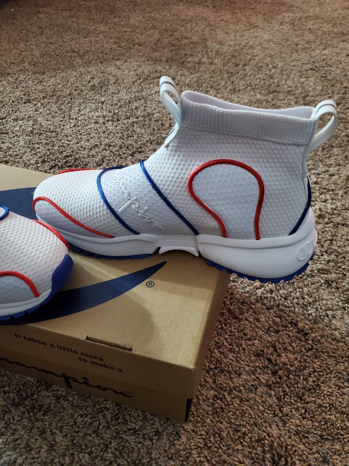 New Champion Women’s Rf 21 Mid Fashion Casual Sneakers US Left Size 8 Right 7