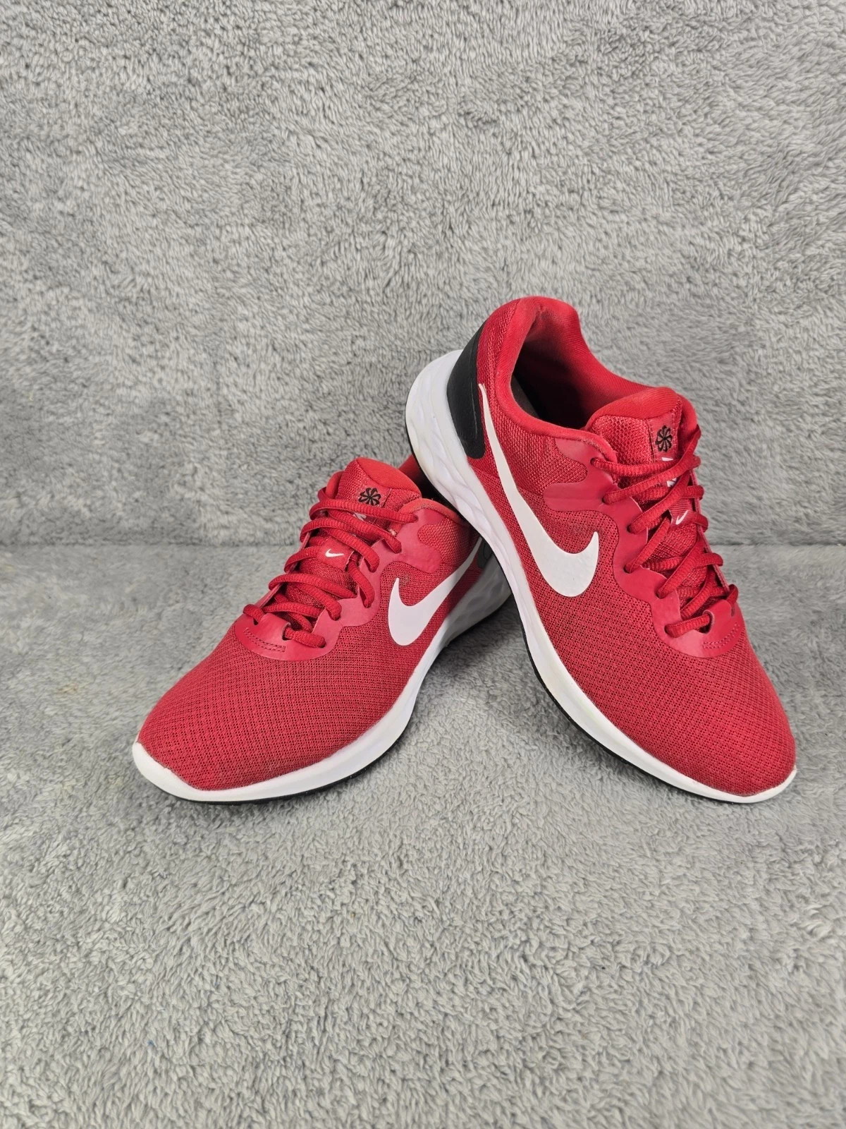 Nike Revolution 6 NN University Red White Women’s Running Shoes DC3728-600 Sz7.5