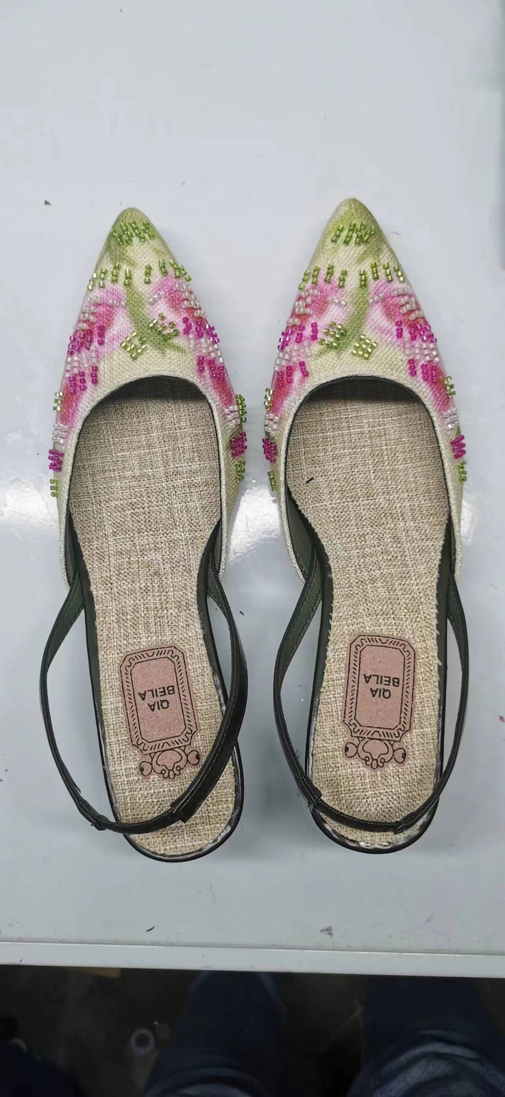 High Heels Shallow Women Sandals Flower Summer Women Pumps Shoes Dress Party