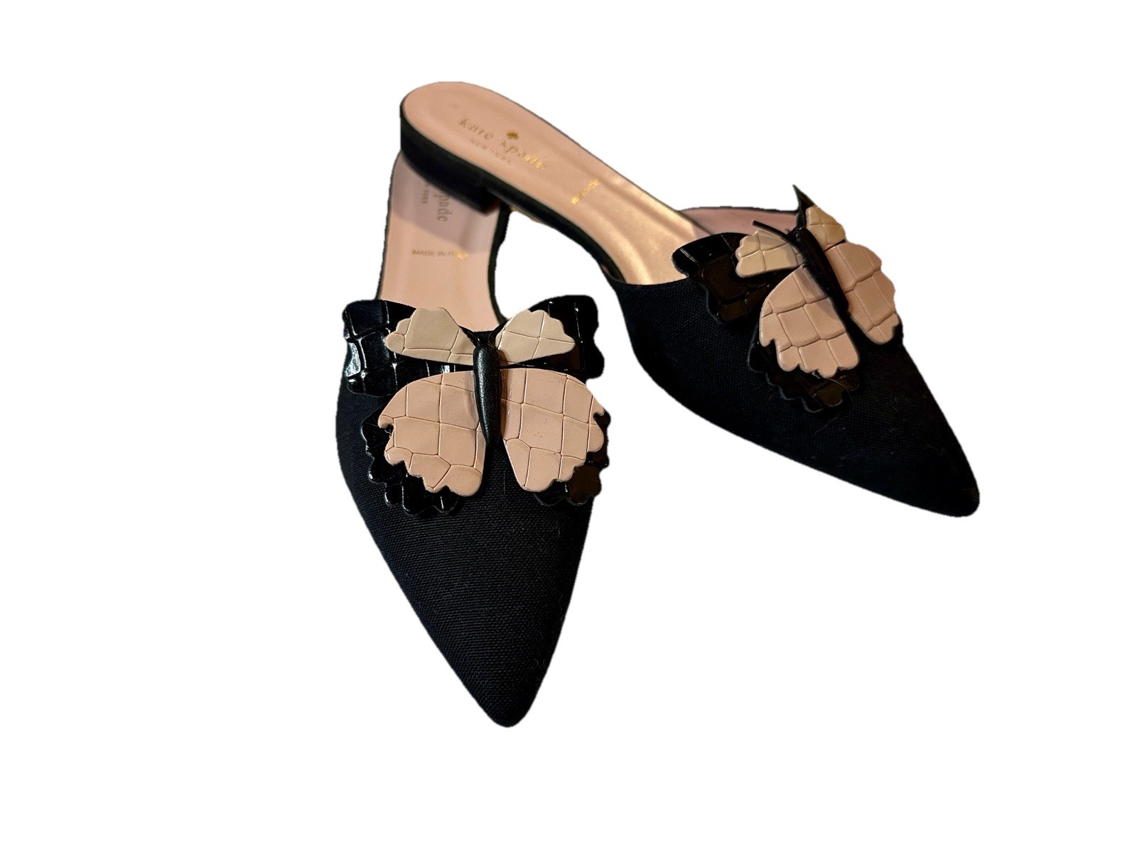 Kate Spade Women’s Blossom Butterfly Mules NEW Size 10M