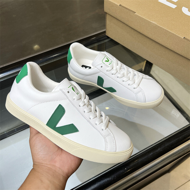 New Collection! Esplar Women/Men Sneaker Extra White / Black, EU 36 – 45