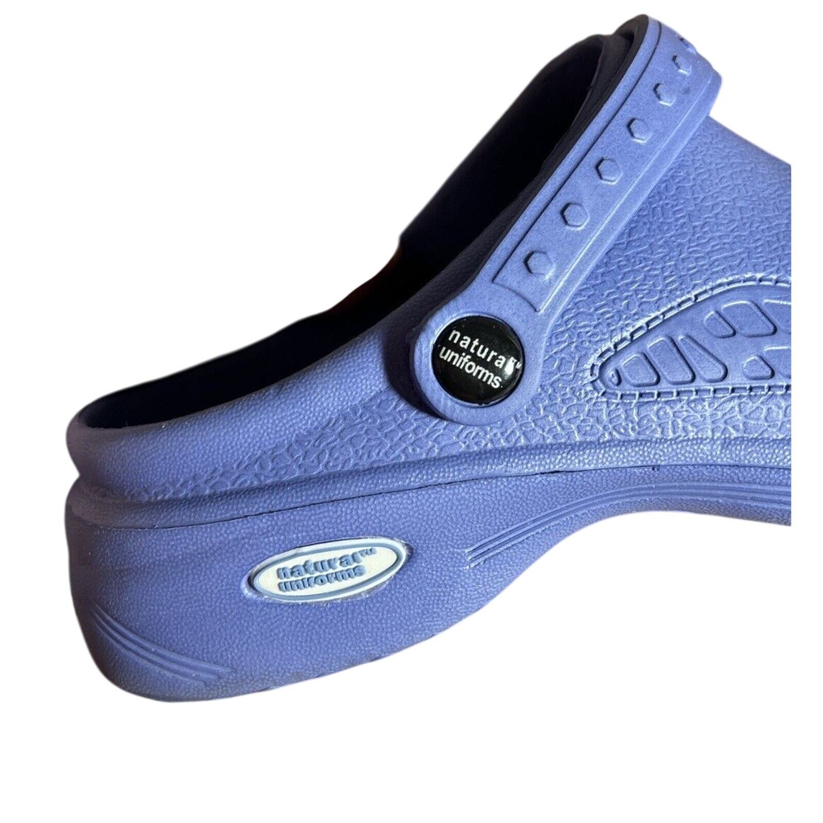 Natural Uniforms Ultralite Women’s Clogs Shoes Strap, Nursing Medical Clogs 8