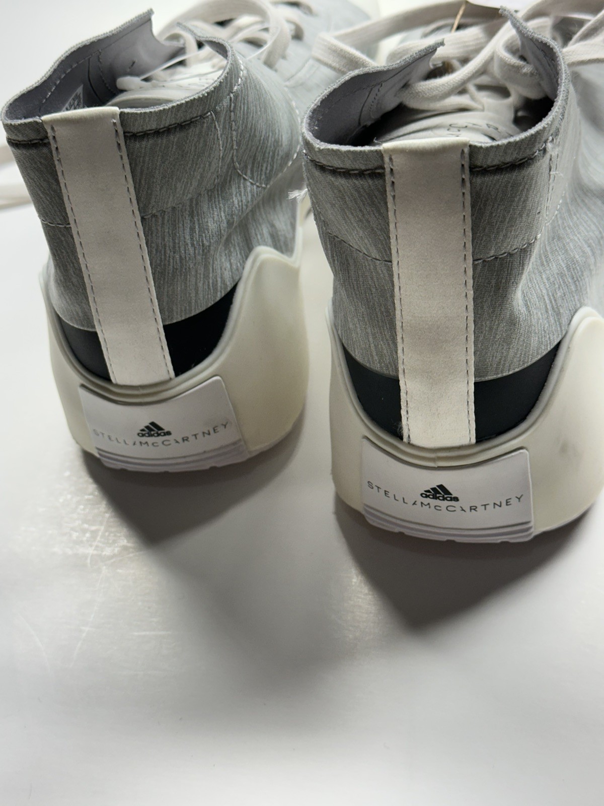 adidas Treino Mid Heather x Stella McCartney ‘Dark Gray White’ WOMENS US 10