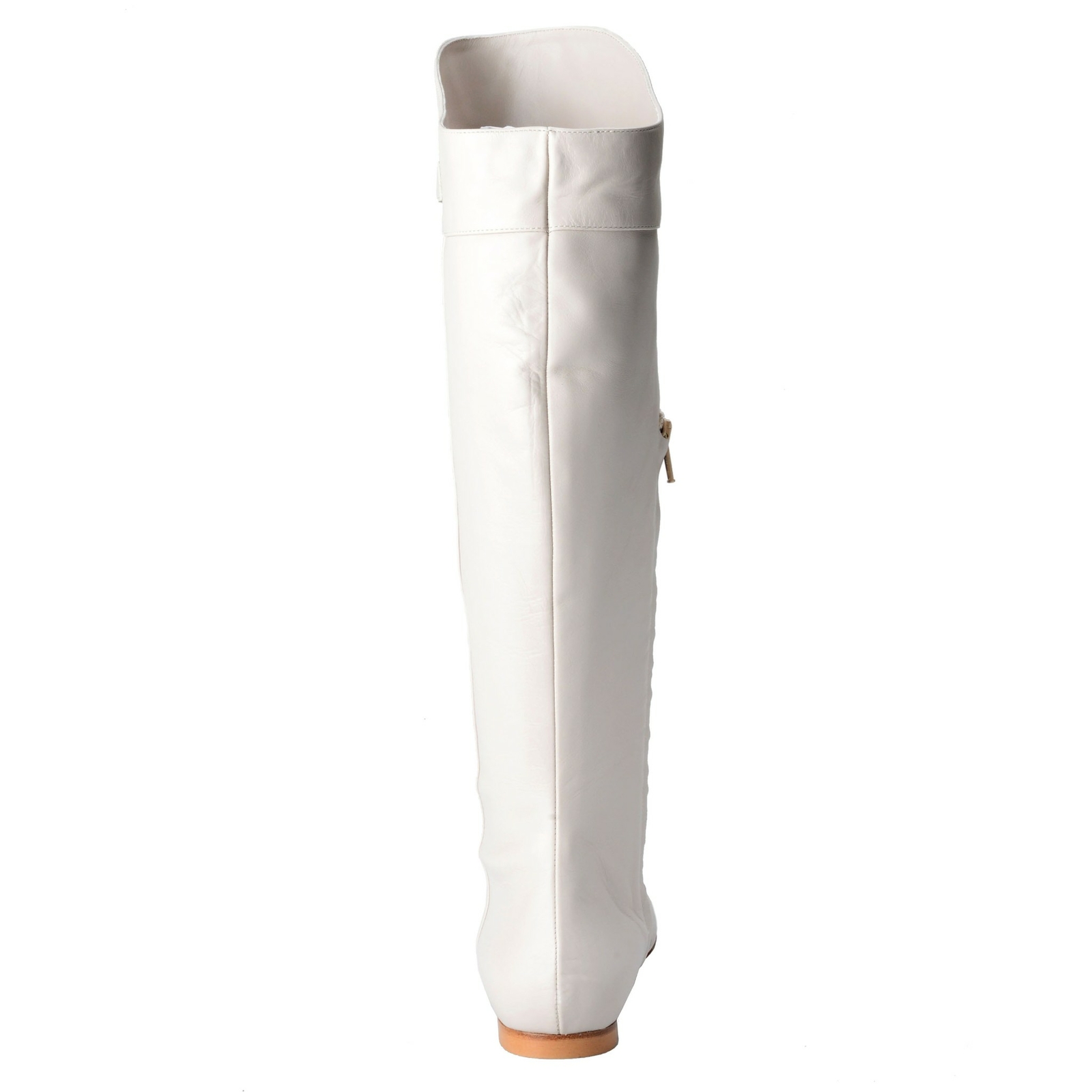 Versace Women’s Leather Off White Boots Shoes Size 4.5 5.5 6 6.5 7 7.5 8.5 9 9.5