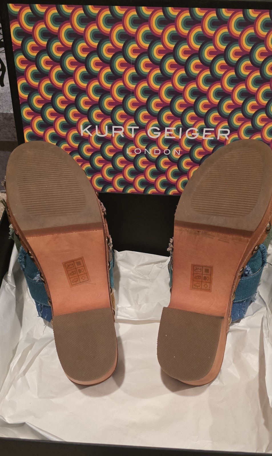 Kurt Geiger London Mayfair Clog SIZE 7