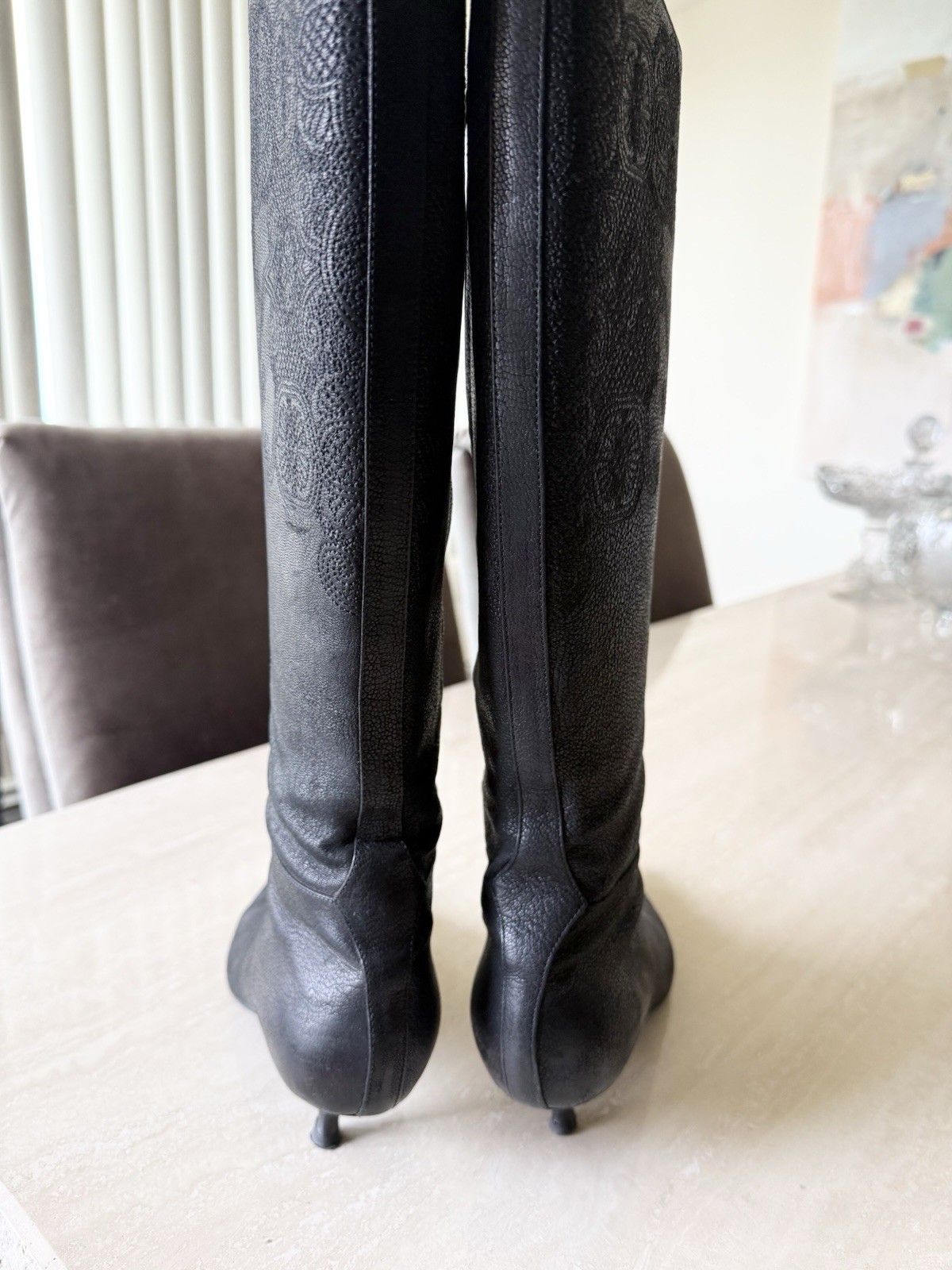 Prada Knee High Boot Size 7