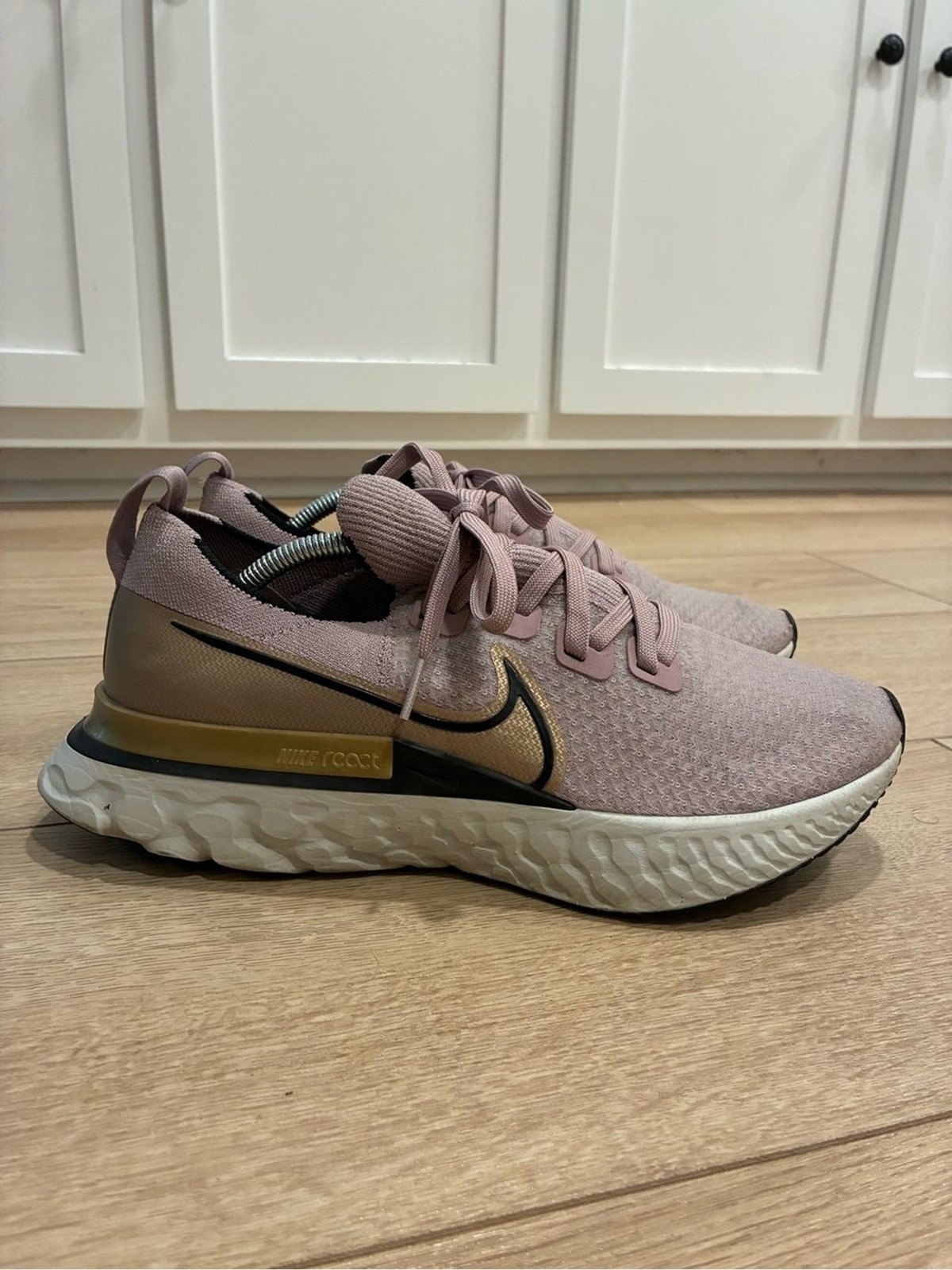Nike Women’s React Infinity Run Flyknit Running Shoes Plum CD4372-500 Size 10
