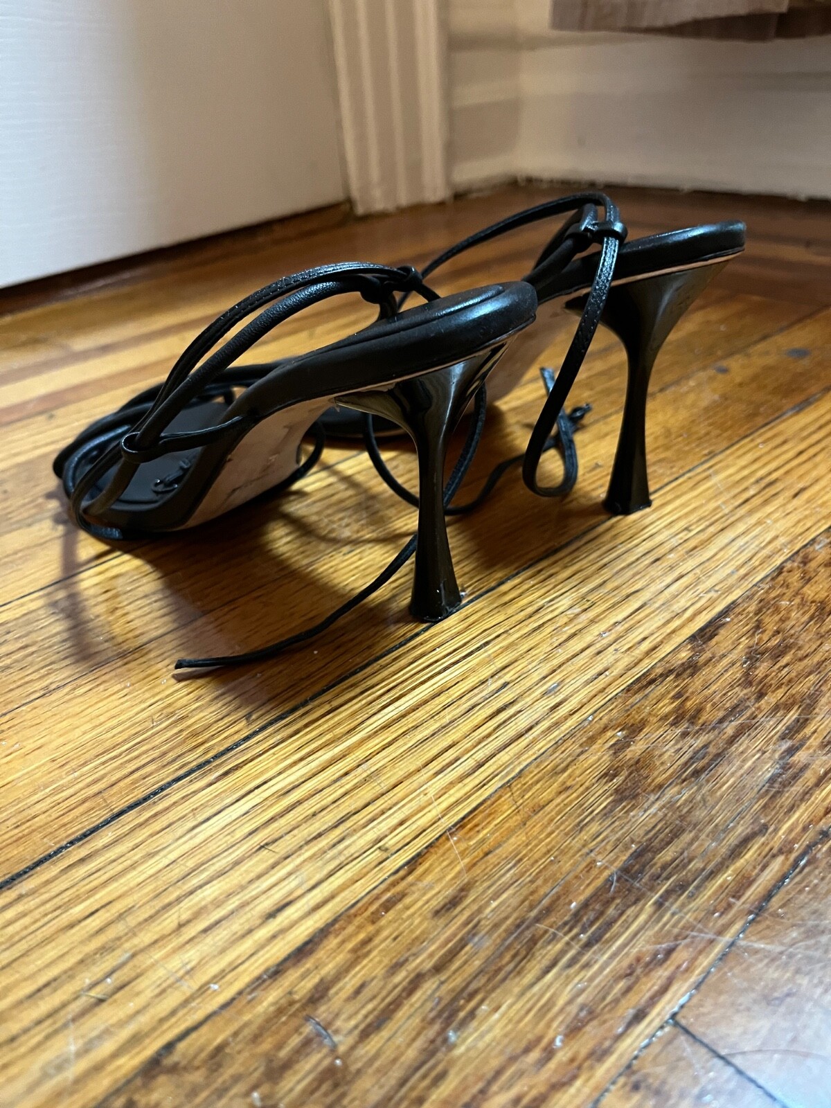 Studio Amelia Leather Vine Tubular Heel | EU40 / US 9 | 70mm / 2.75in Heel