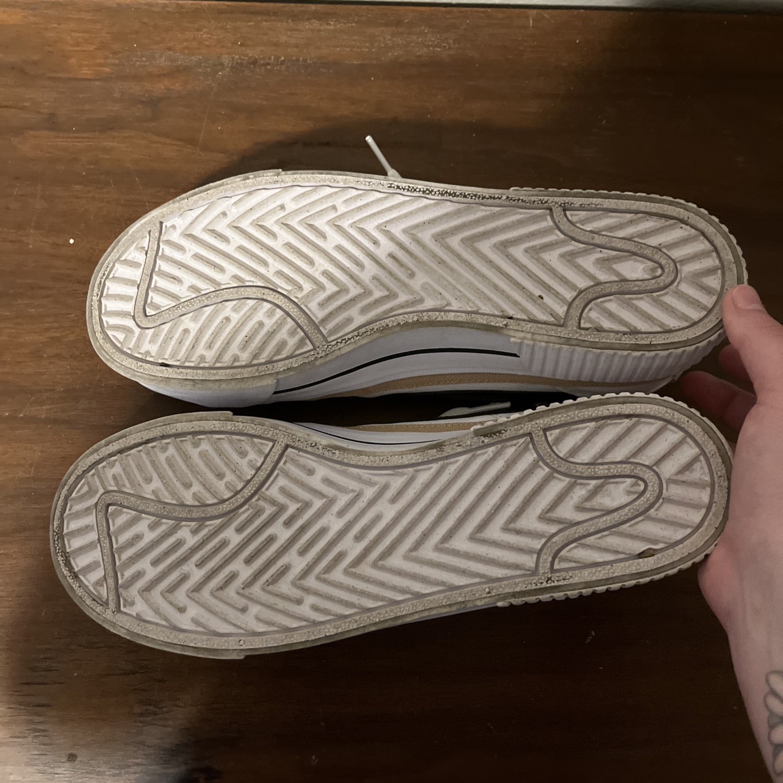 Nike Court Legacy Lift Leather Shoes DM7590-100 White Black Tan Women’s 11