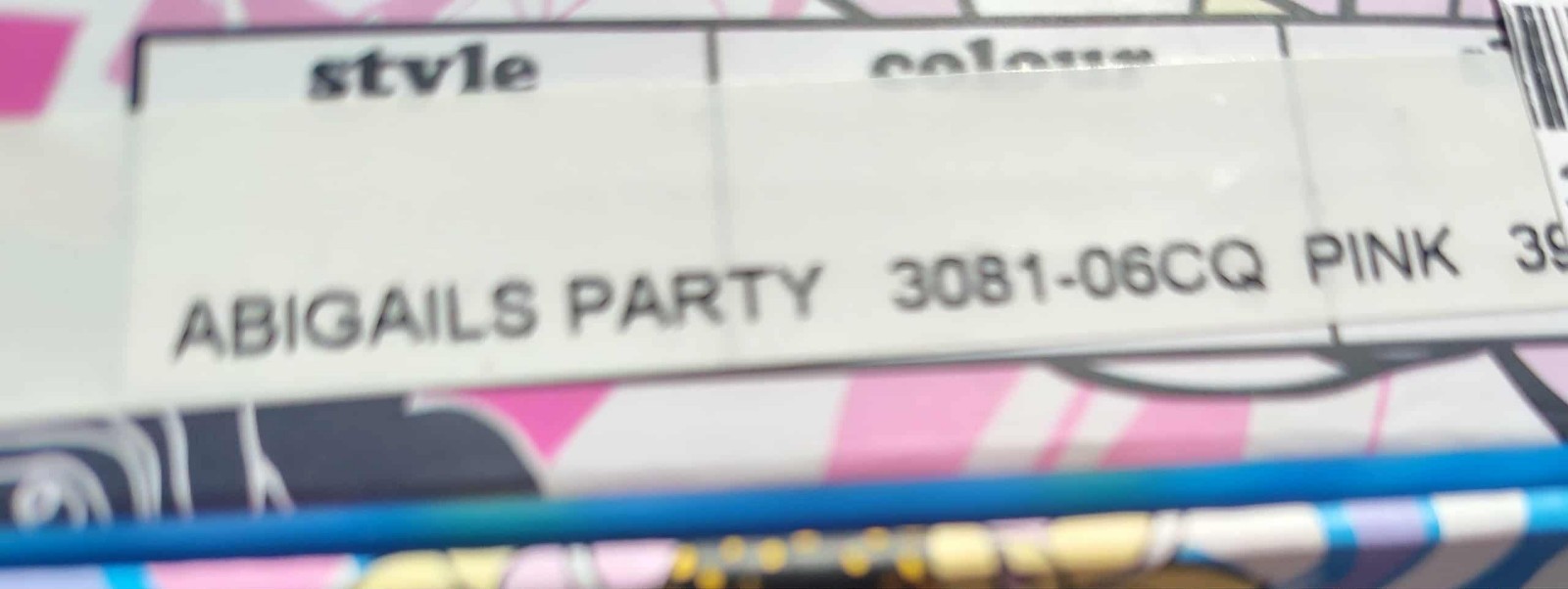 Irregular Choice Abigails Party Pink Multi Size 39