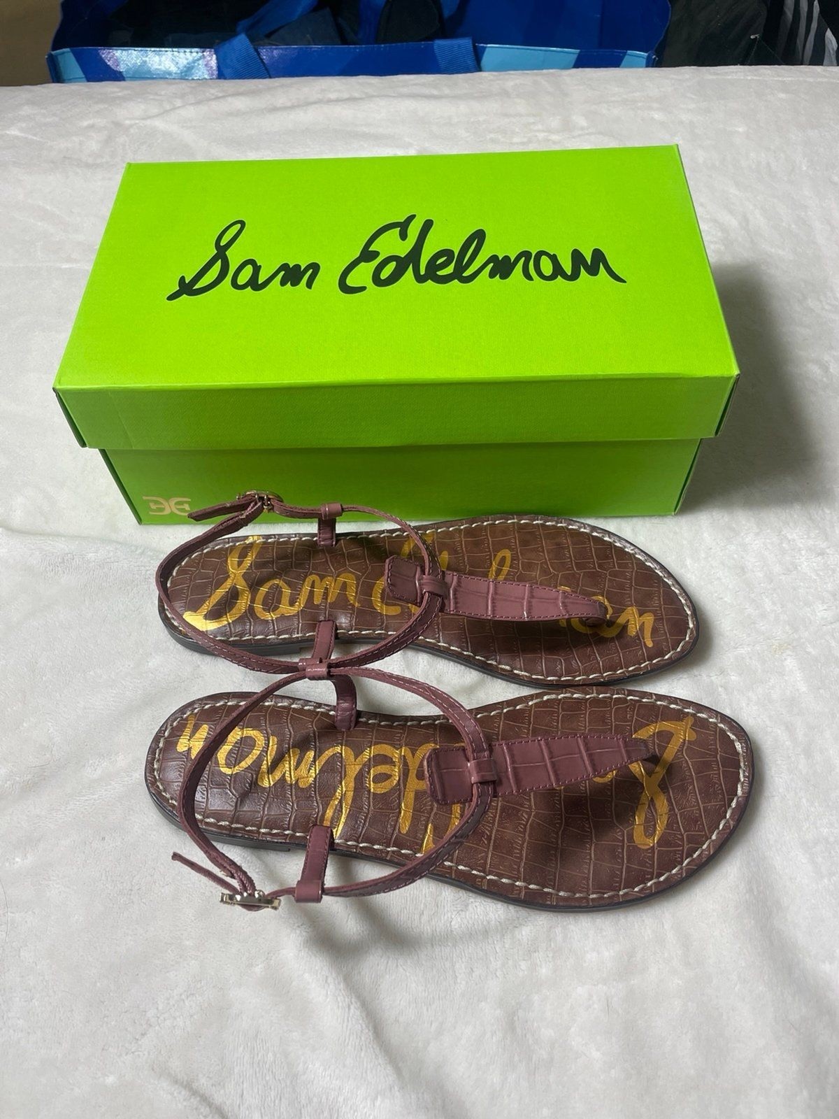 Sam Edelman Gigi Sandals in Mauve NWT