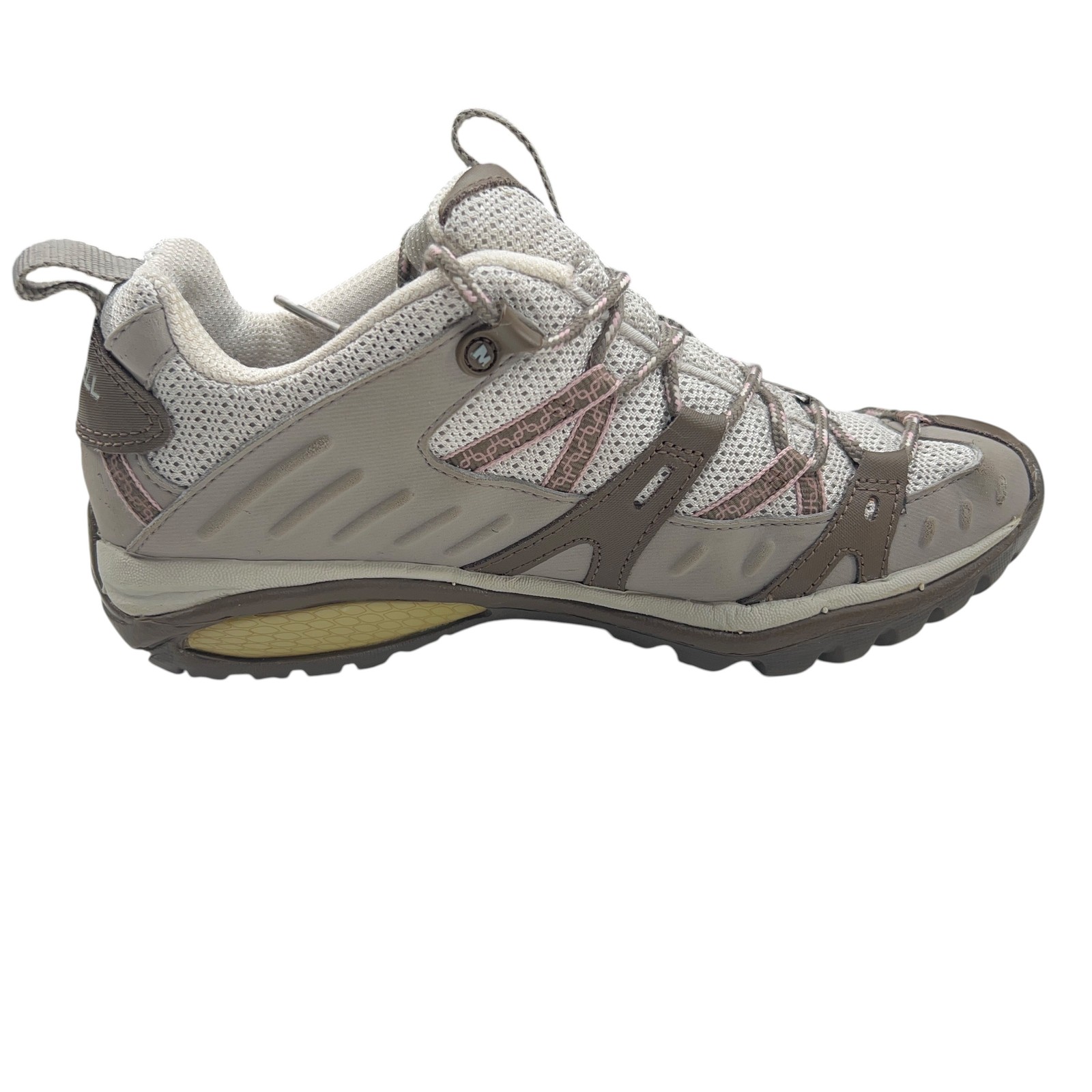Merrell Siren Sport Womens Size 7 Elephant Pink Grey Hiking Shoes J58282
