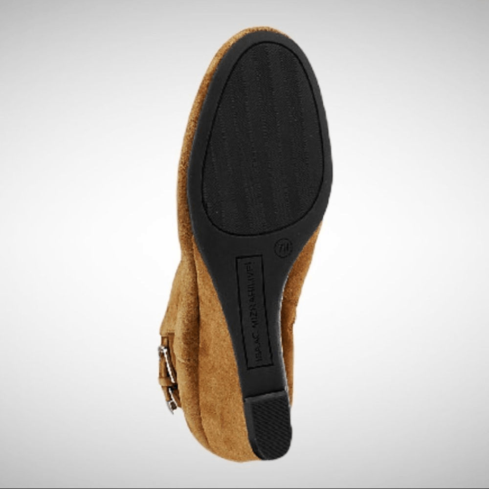 Isaac Mizrahi KAYLN Suede Wedge Bootie Size 8M