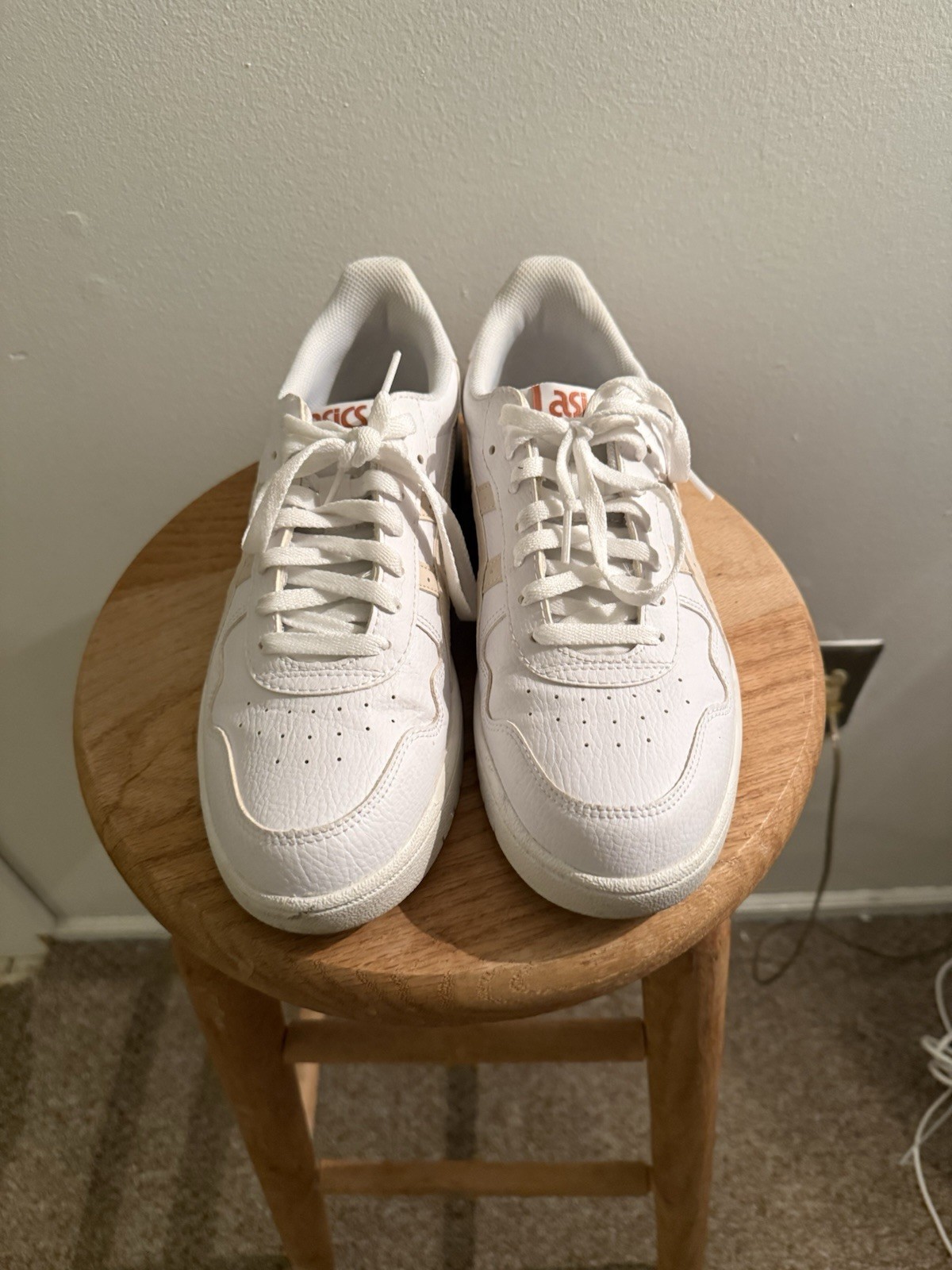 Size 10.5 – Asics Japan S Golf White Mineral Beige W