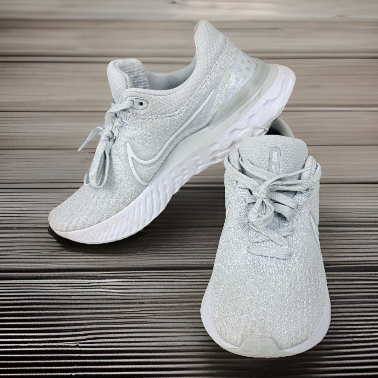 Nike React Infinity Flyknit 3 Size 8 Women’s Running Shoes DD3024-004 Gray