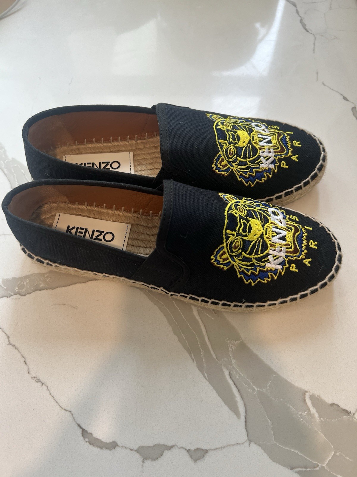 New KENZO Canvas Espadrilles – Classic Tiger – Size 36 – New with Box