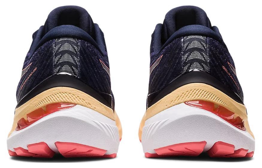 Size 11.5 – Asics Women’s Gel kayano 29 1012B297-402 Midnight/Papaya Wide D