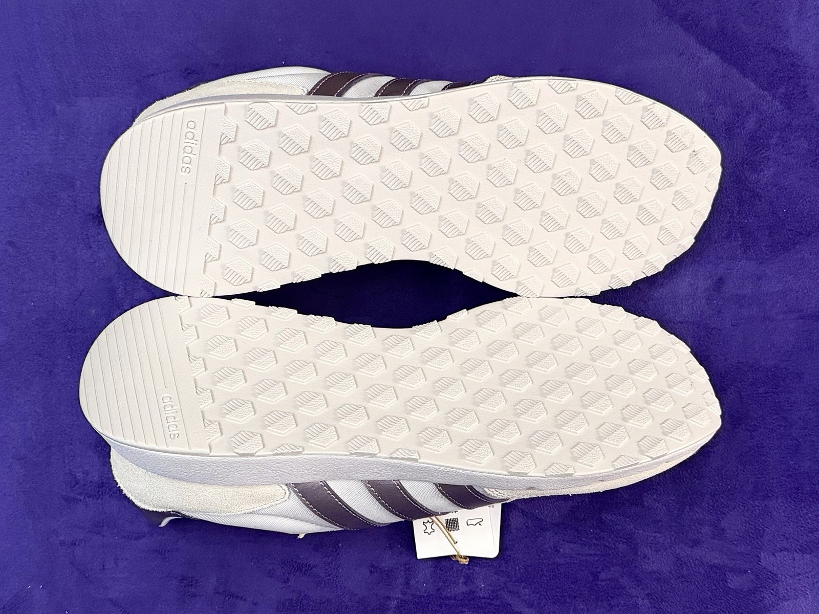 adidas women Run 60s 2.0 Shoes Size 9.5 Metallic Purple BNIB