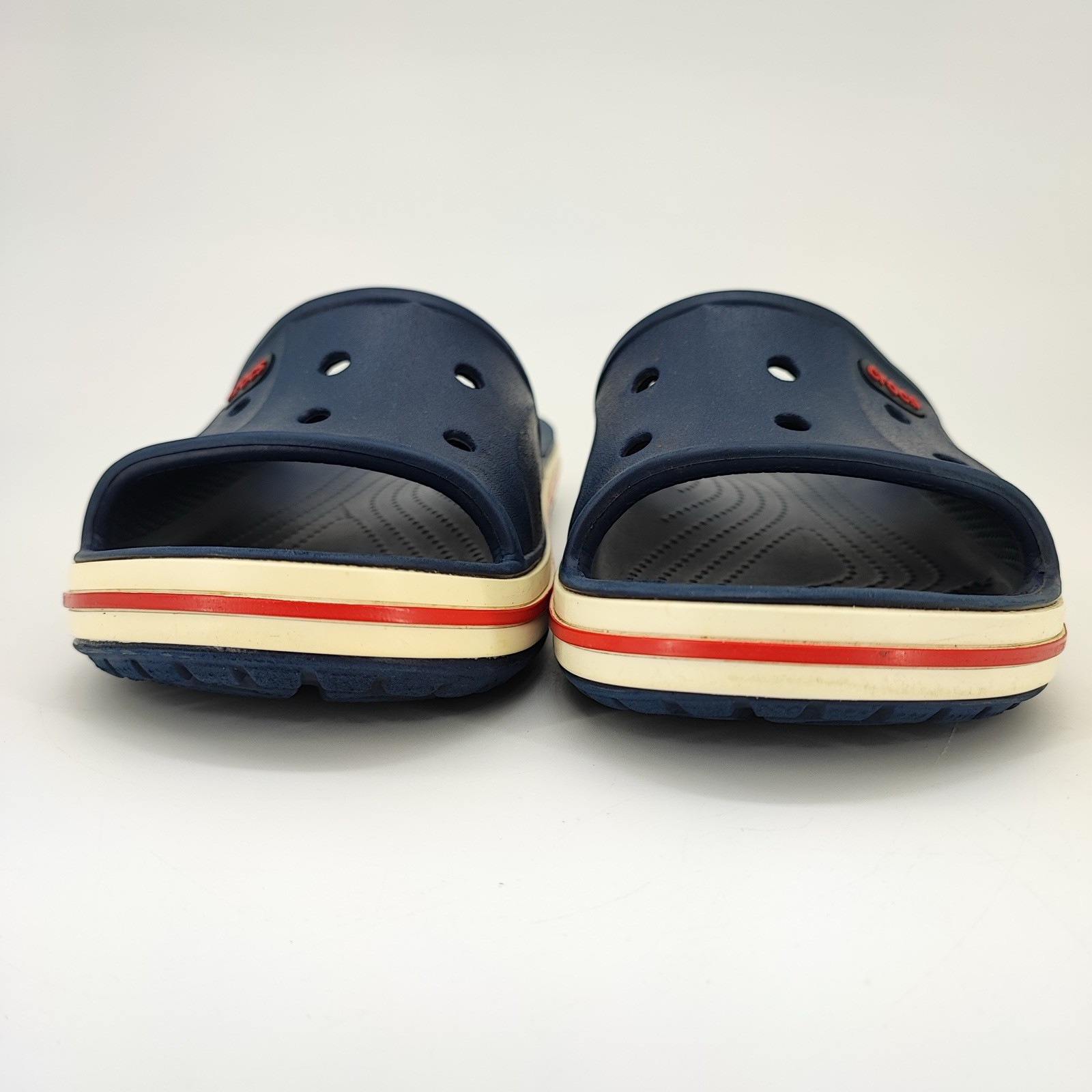 Crocs Bayaband Women’s Size 7 US Sandals Croslite Blue Comfort Slip-On
