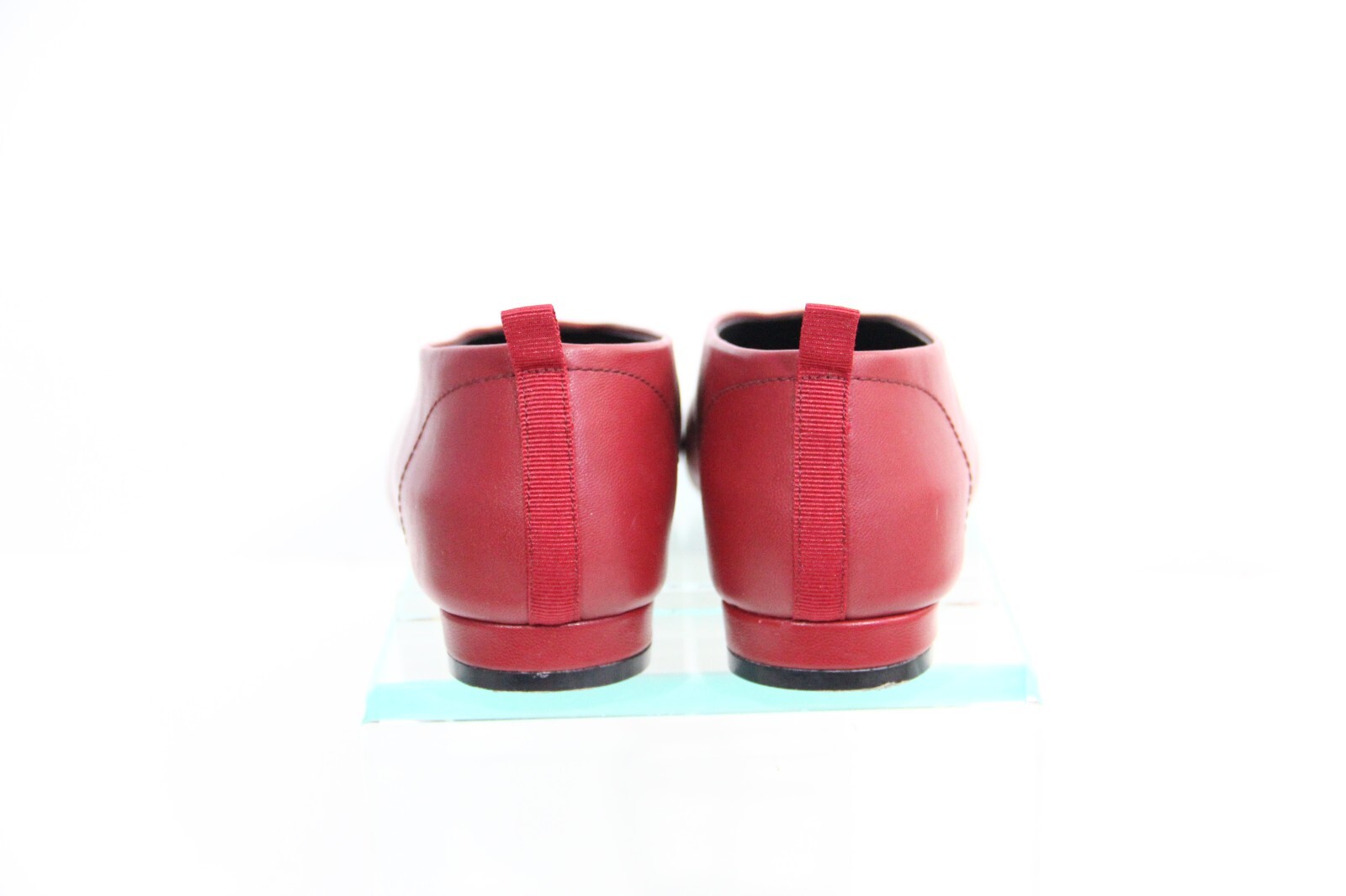 Matt & Nat Dre Vegan Flat 8 Women Faux Leather red Shoes Modern Style minimalist