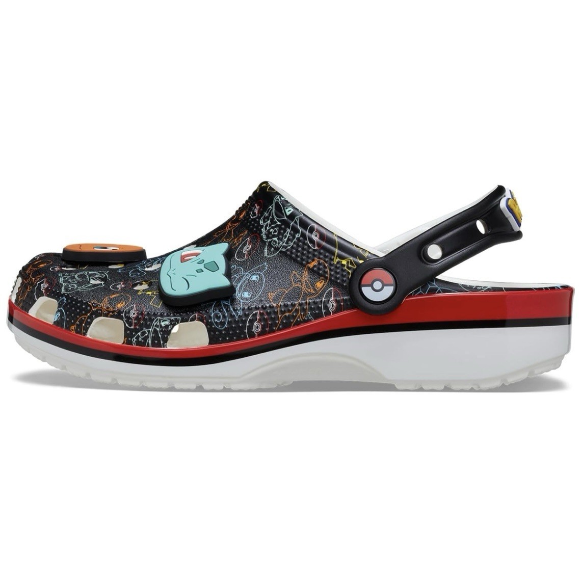 Crocs x Pokemon «Pokemon Starters» Classic Clog 211343-90H Women’s Size 6 NWB