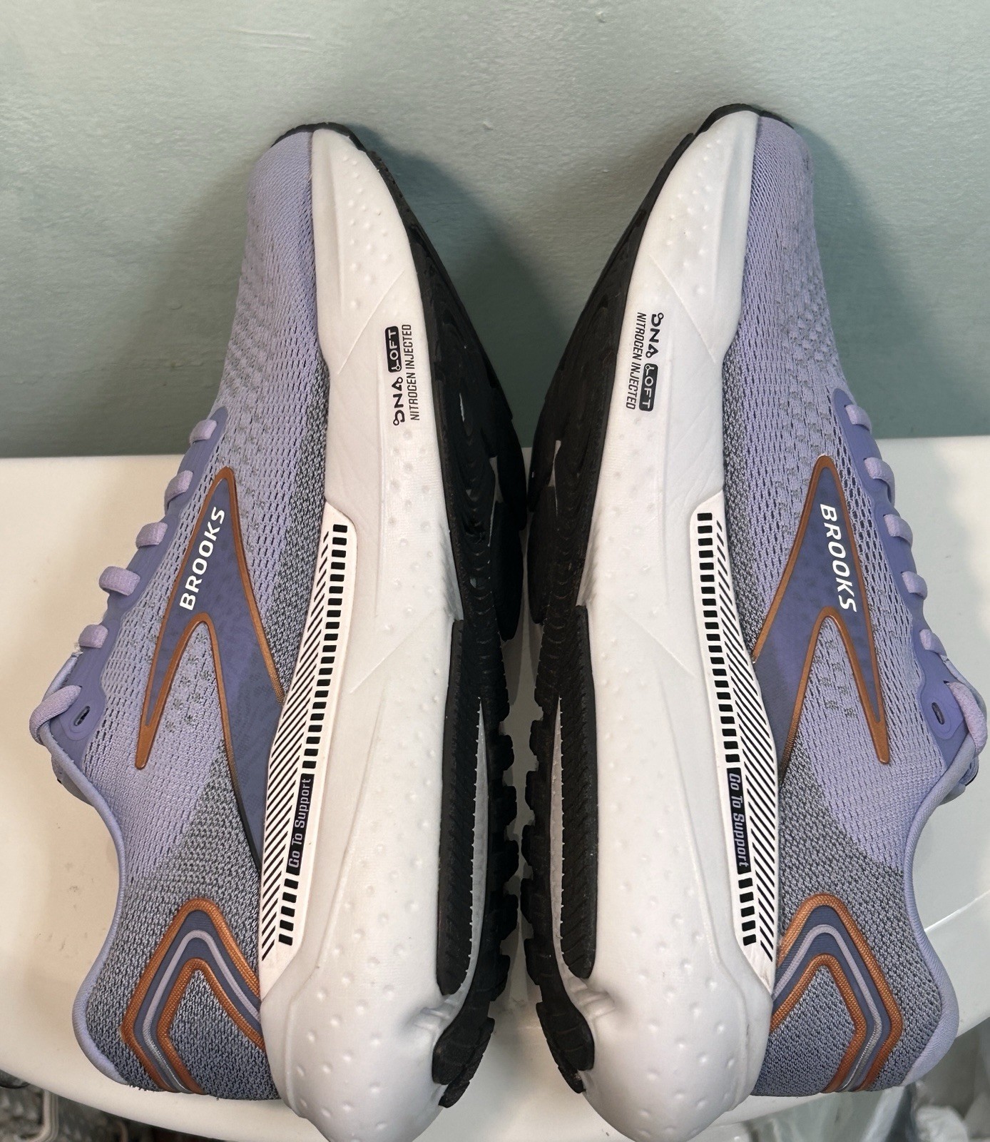 Brooks Women’s 10B Glycerin 21 Lavender Copper Medium B 1204081B544