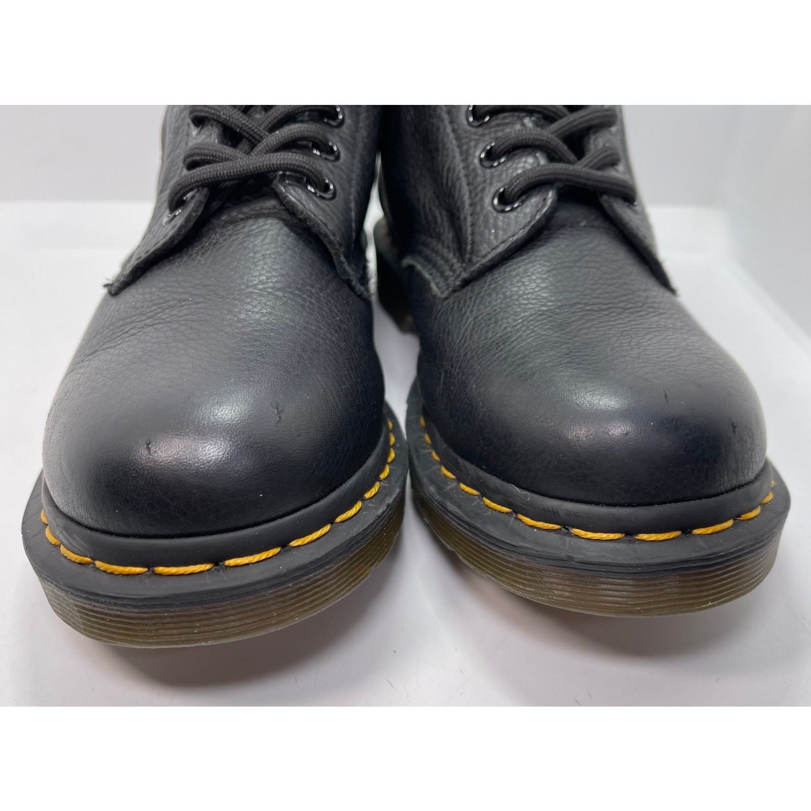 Dr Martens 1460 W7 Pascal Virginia Leather Lug Sole Combat 8 Eye Boots 13512006