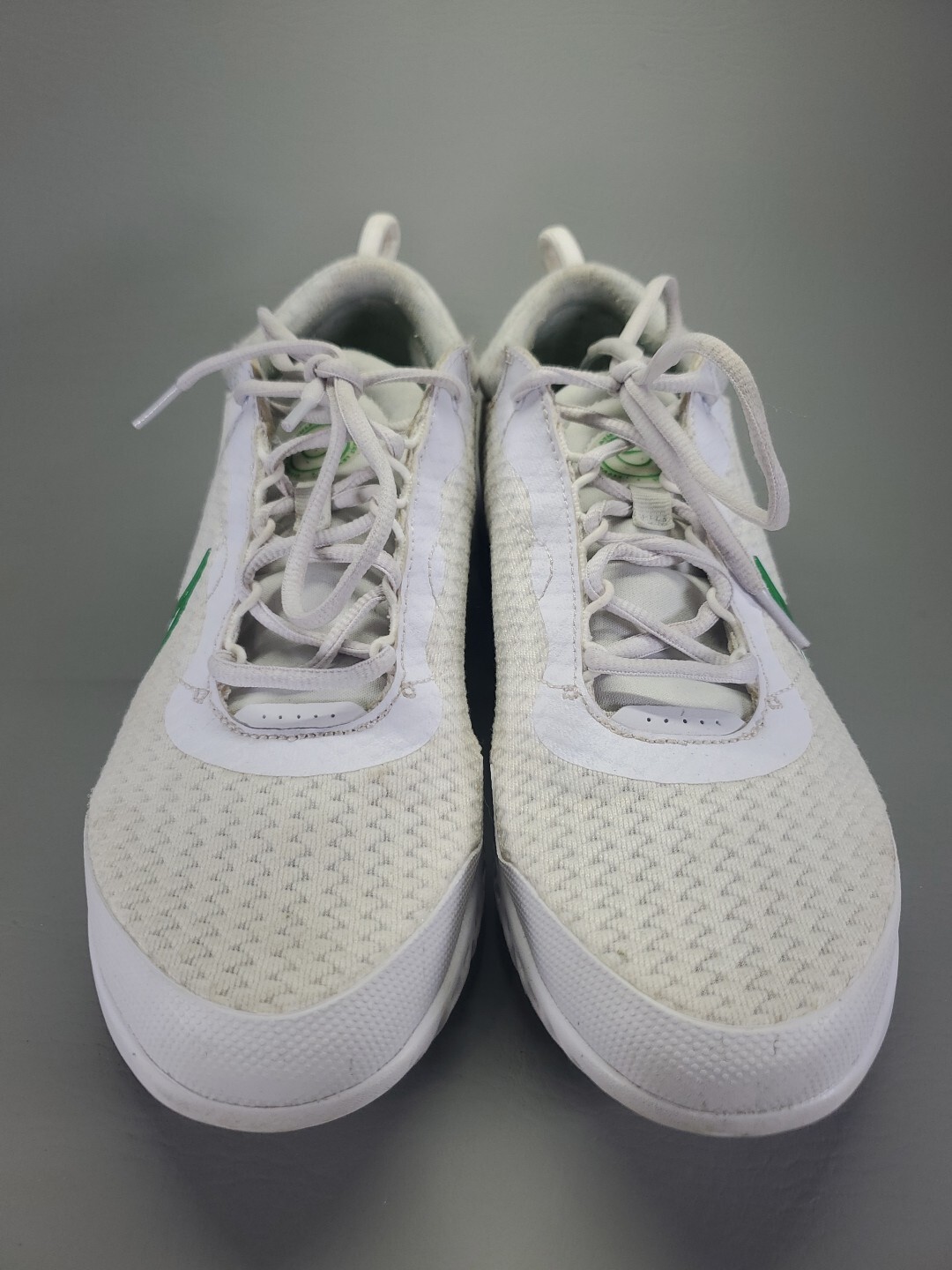 Nike Court Air Zoom Pro 8mm Womens 9.5 Off White Green Tennis Shoes DV3285-103